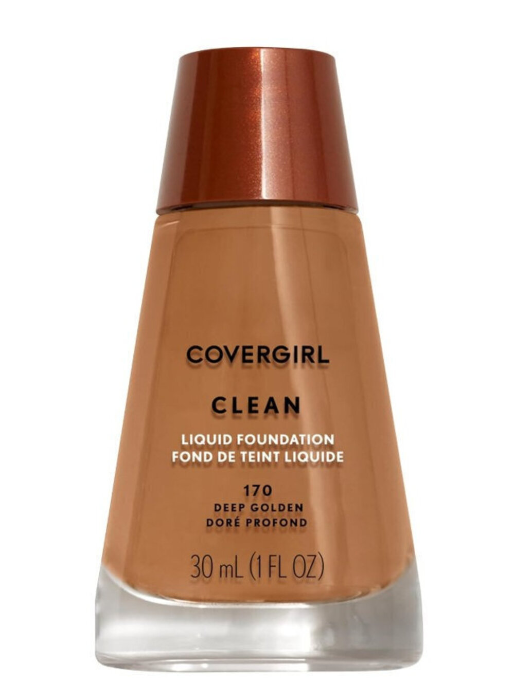 CoverGirl Clean Liquid Foundation - 170 Deep Golden